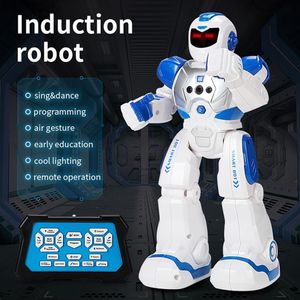 RC robot Smart Police Infraroodzender Interactief Dansen Singing en Walking Gesture Control programma Vroege onderwijs Toysa14