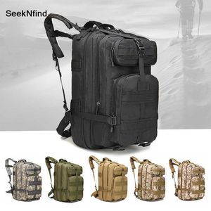 45l ao ar livre esporte militar tático escalada montanhismo mochila camping caminhadas trekking rucksack viagem saco ao ar livre q0721