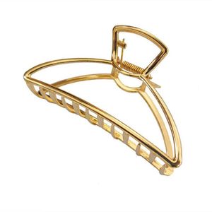 Party Favor Women Elegant Hair Claw Solid Vintage Clips Metal/Acrylic Headband Hairpin Crab Accessories Gift 2021