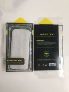 Universal-Telefon-Kasten-Paket PVC-Kunststoff-Einzelhandelsverpackungskasten für iPhone Samsung Lederabdeckung Fit 5,8 Zoll 6,5 Zoll Kostenloser DHL