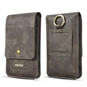 Wallets Universal Phone Bag For Smartphone PU Leather Carry Belt Clip Pouch Waist Purse Case Cover Mobile