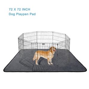 Cobertor de xixi para cachorro grande, tapete lavável para filhotes com absorção rápida, reutilizável, à prova d'água para treinamento, viagens, ofa 210924