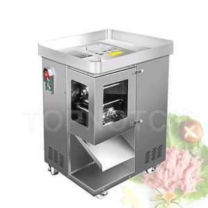 220V Automatic Meat Grinders Vegetable Shredder Kneading Dough And Dicing Stainless Steel Commercial