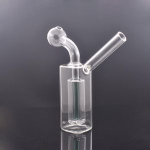 Protable Shisha Glass Oil Burner Bong Hookh Small Ash Catchers Palenie Szkła Perkolater Bulgot Pipes