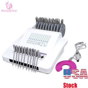 USA Freeshipping Muscle Stimulator Body Bantning MicroCurrent Muscle Stimulation Bröstmassage Machine