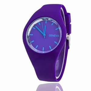 Relógios de pulso Ladies Quartz Assista Sports Sports Casual Silicone