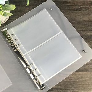 Torby magazynowe 10pcs A5 karty Mini Holder spoiwa spoiwa na płycie Po 1p 2p 4p Multifunkcyjna rękaw