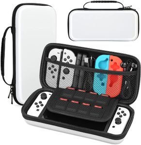 Carrying Case Compatible with Nintendo Switch OLED Model, Hard Shell Portable Travel Cover Pouch Game Accessories