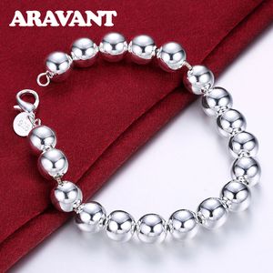 Neue Mode Silber Charm Armbänder Frauen Perlenarmband Hochwertiger Schmuck