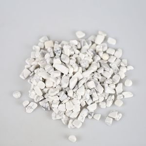 Natural White Turquoise Crystal Degaussing Gravel Feng Shui Energy White Stone Plant Landscaping Expansion Gift