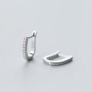 100 echte sterling zilveren hoepel geometrische oor manchet clip op oorbellen voor vrouwen meisje tiener piercing oorbellen sieraden stud