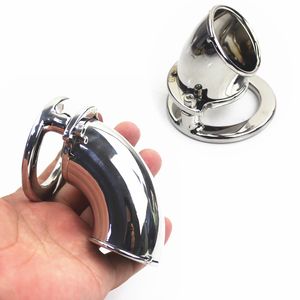 12 Sizes Cockrings Stainless Steel Male Chastity Device Cage Metal Cock Lock Penis Ring BDSM Toys for Men BB-58