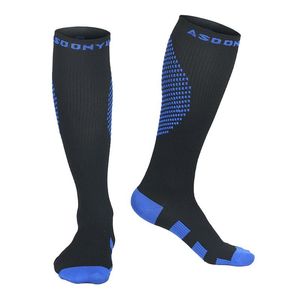 Motorcycle Armor Premium Compression Socks Papelf Proteção Knee High Fits para futebol, basquete, corrida, enfermagem, caminhadas