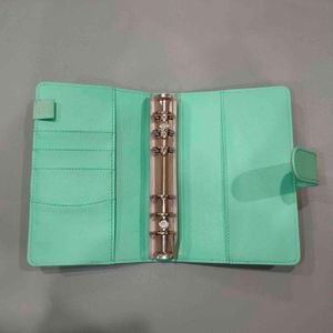 Пустое ноутбук Блокнот Блокнот без листа без бумаги PU Faux Leather Cover Pall Spiral Planners 19*13