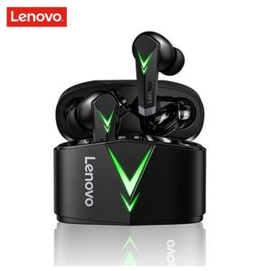 Lenovo LP6 TWS Game Earnphone Wireless Buretooth Słuchawki z redukcją szumu Podwójny zestaw słuchawkowy dla E-Sports Muzyka