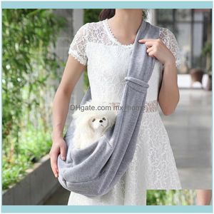 Dog Supplies Home & Gardendog Car Seat Ers Portable Pet Cat Puppy Carrier Mesh Comfort Travel Tote Sling Backpack Shoulder Bag Drop Delivery