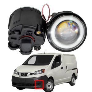 日産NV200 2010-2015フォグライトLED DRLスタイリングレンズエンジェルアイカーアクセサリーヘッドライト高品質