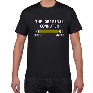 Das Original Computer Geek Nerd T-Shirt Sarkastischer Erwachsener Humor Sehr lustiges T-Shirt Männer Geek Baumwolle Sommer T-Shirt lose Streetwear 210629