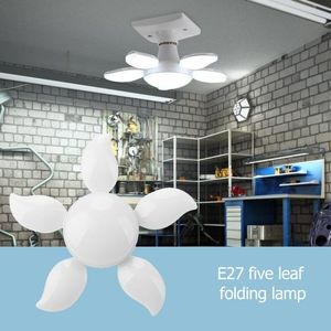 Bollen W K LED GARAGE LAMP E27 KOOP Vervormbare vouwbaar verstelbare plafondwerkplaats Lichten Bloemlicht Decoratie