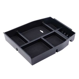 Car Central Armrest Storage Box Coin Tray Case Fit Ford F150 F-150 2014- Accessories Auto T