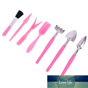 7Pcs Mini Rake Shovel Transplanting Tool Gardening Tools Set Miniature Shovel Brush Widger Succulent Planting Helper Factory price expert design Quality Latest