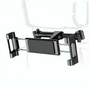 Car Tablet Stand Back Seat Headrest Mount Holder for 4-12.9 inches 360 Rotation Universal PC Auto Phone Holder Stands