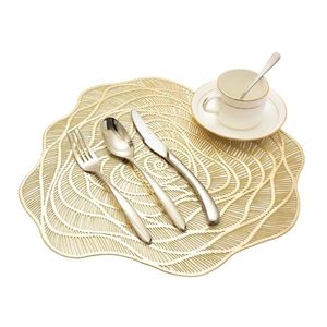 Wholesale dining table plate decor for sale - Group buy Mats Pads Rose Flower Hollow Bowl Dish Cup Placemat Kitchen Dining Table Mat Steak Pad Anti scalding Insulation Restaurant Decor