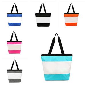 6 Farben Schwarz ROSA Grün Handtaschen Seesack Mode Oxford Tuch Wasserdichte Große Kapazität Handtasche Frau Außerhalb Fitness Einzelne Schulter Reisetaschen WY1273