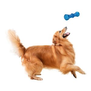 Wholesale strong teeth for sale - Group buy Small Animal Supplies TPR Large Dog Bone Rubber Pet Toy Sound Strong Bite Resistant Pets Teethbrush Toys Train Teeth Clean Chewing Perros Ac