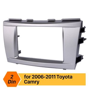 Double Din Car Stereo Radio Fassia Panel Trim Trim Kit For2006 2007-2011 Toyota Camry Audio Cover Установка набор для лица