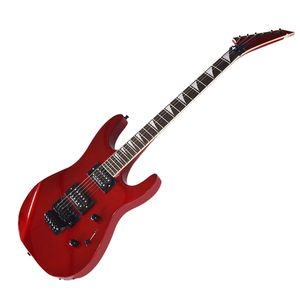 Fabrika Outlet-6 Dizeleri Metalik Kırmızı Elektro Gitar Floyd Gül, Gülağacı Klavye ile
