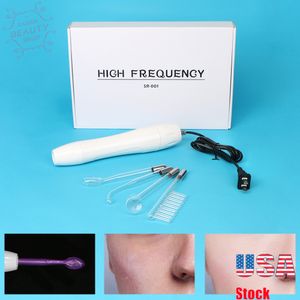 Portable High Frequency Beauty Facial Machine Wrinkle Device Skin Spot Remover