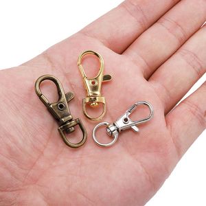 Bronze Rhodium Gold Silver Plated Jewelry Findings Lobster Clasp Hooks for Necklace Bracelet Chain DIY 10pcs/lot