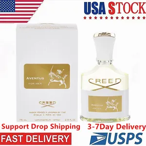 Creed Aventus för sin parfym för kvinnor med långvarig hög doft 75 ml god kvalitet kommer med låda