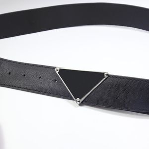 Cintos unissex Letter Print Mens Belt Geométrico Fashion Belts Men Couro Preto Business Belts Feminino Preto Fivela Feminino Clássico Casual