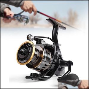 Sports & Outdoorsfl Metal Spin Fishing Reels Light Weight Tra Smooth Powerf Reel Bhd2 Baitcasting Drop Delivery 2021 9Cuy2