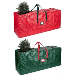 Depolama torbaları büyük Noel ağacı çantası su geçirmez dış toz geçirmez kapak koruma paketleri çuvallar torbu mobilya yastık kılıfı