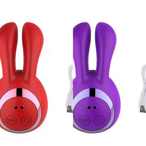 Nxy Sex Vibrators Rabbit Penis Vibrator g Spot Clitoris Massager 8 Vibration & 5 Suction Modes Vibrating Bunny Adult Toys for Women Couple 1209