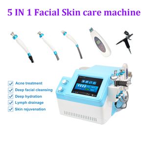 5 i 1 Hydra Diamond Dermabrasion Microdermabrasion Anti Rynkor Peeling Hydro Bio MicroCurrent Machine