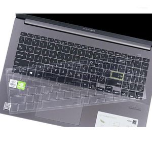 Cover per tastiera per ASUS Vivobook 15 S533 S5600 15.6 pollici 2021 Protezione per la pelle in silicone trasparente TPU Tastiere per laptop Copertura antipolvere11