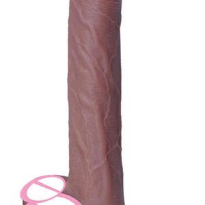 NXY Dildo Vera Pelle Super Enorme Grande Dildo Realistico Doppio Silicone Materiale Morbido Pene Artificiale Cazzo Grosso Diido Giocattoli Del Sesso per Le Donne 0121