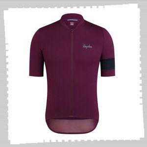 Pro Team Rapha Ciclismo Jersey Mens Verão Secagem Rápida Uniforme Esportivo Mountain Bike Camisas Road Bicycle Tops Racing Roupas Ao Ar Livre Sportswear Y21041309