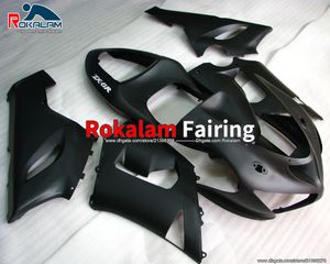 Kit de feiras de corpo para Kawasaki ZX-6R 05 06 ZX6R ZX 6R 2005 2006 Matte Black Sport Motocicleta Kits Kits (moldagem por injeção)