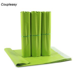 10 sztuk 7 Rozmiary Light Green Poly Mailers Koperty Wysyłka Przechowywanie Torby Kurierowe Wodoodporne Plastikowe Samo Seal Mail Express Torba