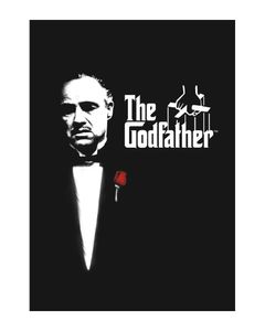 Don Vito Corleone The God Father Poster Painting Print Home Decor Framed Or Unframed Photopaper Material
