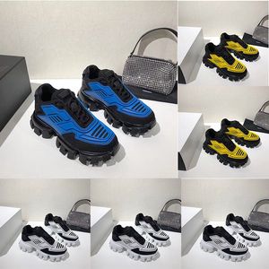 2021 Mäns Casual Shoes Cloudbust Thunder Knit Designer Oversized Lightweight Gummi Sole 35-46