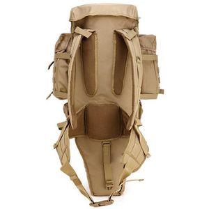 60L Outdoor Camping Rucksack Männliche Militärische Taktische Wasserdicht Männer Jagd Wandern Trekking Tasche Outdoor Sport Rucksack XA991WA Y0721