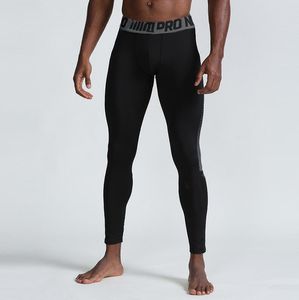 Pantaloni da uomo sportivi da corsa collant da basket leggings da uomo allenamento fitness pantaloni traspiranti a compressione ad asciugatura rapida pantaloni da jogger taglia S - 2XL