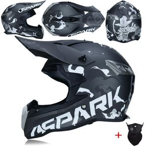 Полнолицевой шлем для мотокросса, мужской экстремальный спортивный мотоцикл, квадроцикл, велосипед для бездорожья MX BMX DH, гоночные внедорожные шлемы262G