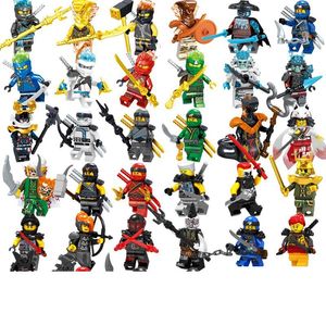 2021 new NinjaGO super hero Kai Jay Cole Zane Lloyd mini Figures building Blocks Bricks Gift Toy